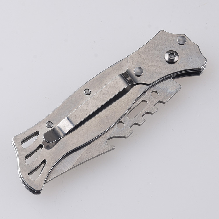 HU-2542 folding knife steel wood handle wholesale low price s11