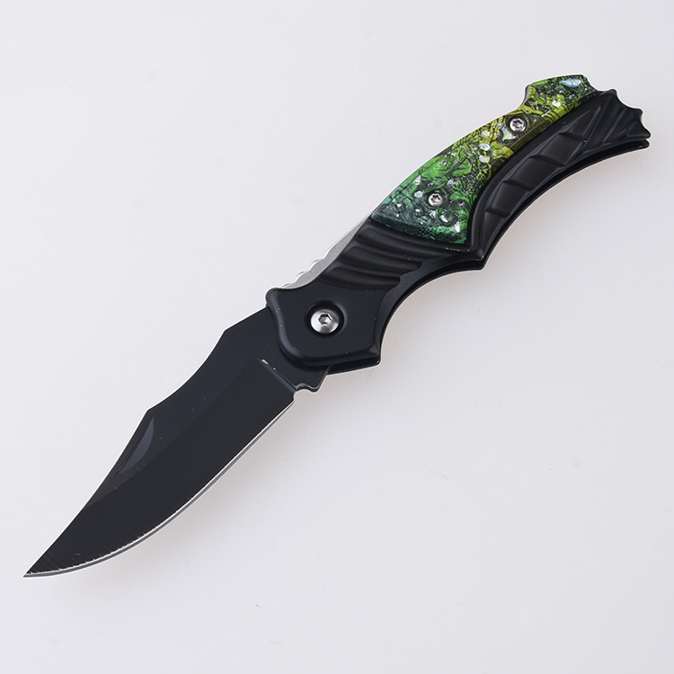 HU-2543 folding knife PP 3D printing handle foreign trade s02