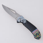 HU-2551 folding knife trader RTS 3D printing black open s01