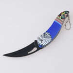 HU-2556 folding knife trading RTS 3D printing black white s03