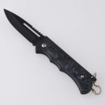 HU-2559 folding knife trade RTS Alibaba black PP handle s01