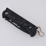 HU-2559 folding knife trade RTS Alibaba black PP handle s10