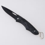 HU-2560 folding knife trade RTS Alibaba black PP handle s01