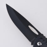 HU-2560 folding knife trade RTS Alibaba black PP handle s04