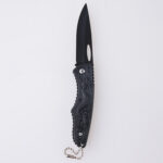 HU-2560 folding knife trade RTS Alibaba black PP handle s07