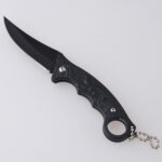 HU-2561 folding knife trade RTS Alibaba black PP handle s01