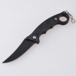 HU-2561 folding knife trade RTS Alibaba black PP handle s02