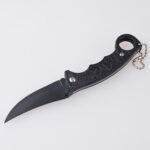 HU-2561 folding knife trade RTS Alibaba black PP handle s03