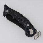 HU-2561 folding knife trade RTS Alibaba black PP handle s10