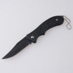 HU-2562 folding knife trade RTS Alibaba black PP handle s02