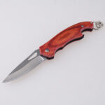 HU-2564 folding knife wholesale Alibaba RTS PP handle red s02