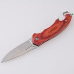 HU-2564 folding knife wholesale Alibaba RTS PP handle red s03