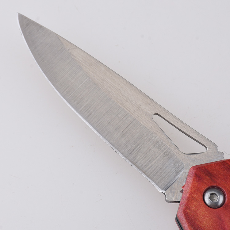 HU-2564 folding knife wholesale Alibaba RTS PP handle red s04