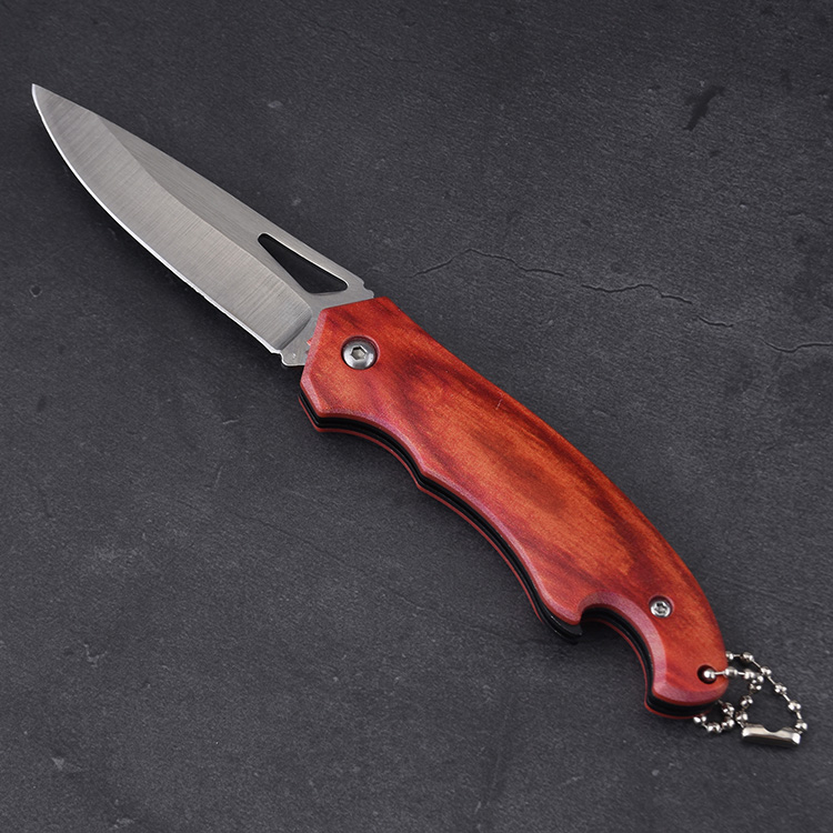 HU-2564 folding knife wholesale Alibaba RTS PP handle red s09