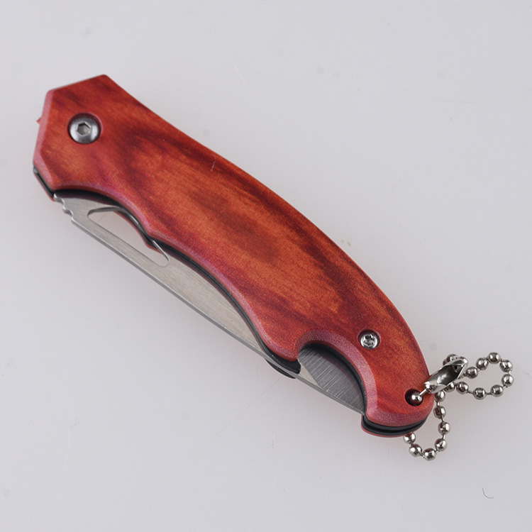 HU-2564 folding knife wholesale Alibaba RTS PP handle red s10