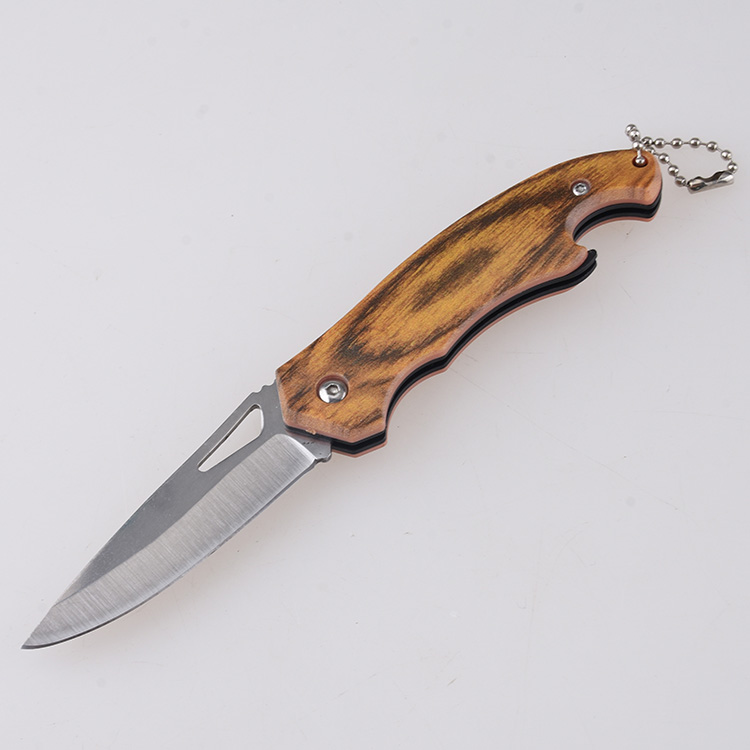 HU-2565 folding knife wholesale Alibaba RTS PP handle yellow s02