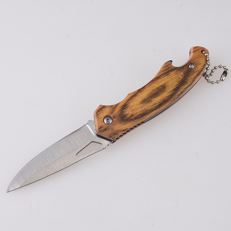 HU-2565 folding knife wholesale Alibaba RTS PP handle yellow s03