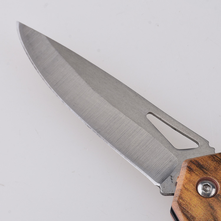 HU-2565 folding knife wholesale Alibaba RTS PP handle yellow s04