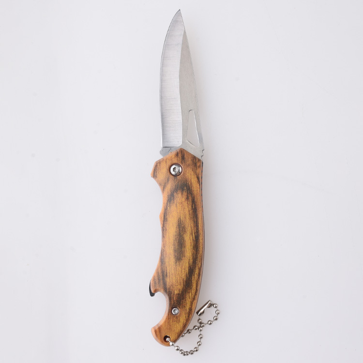 HU-2565 folding knife wholesale Alibaba RTS PP handle yellow s07