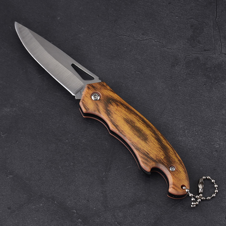 HU-2565 folding knife wholesale Alibaba RTS PP handle yellow s09