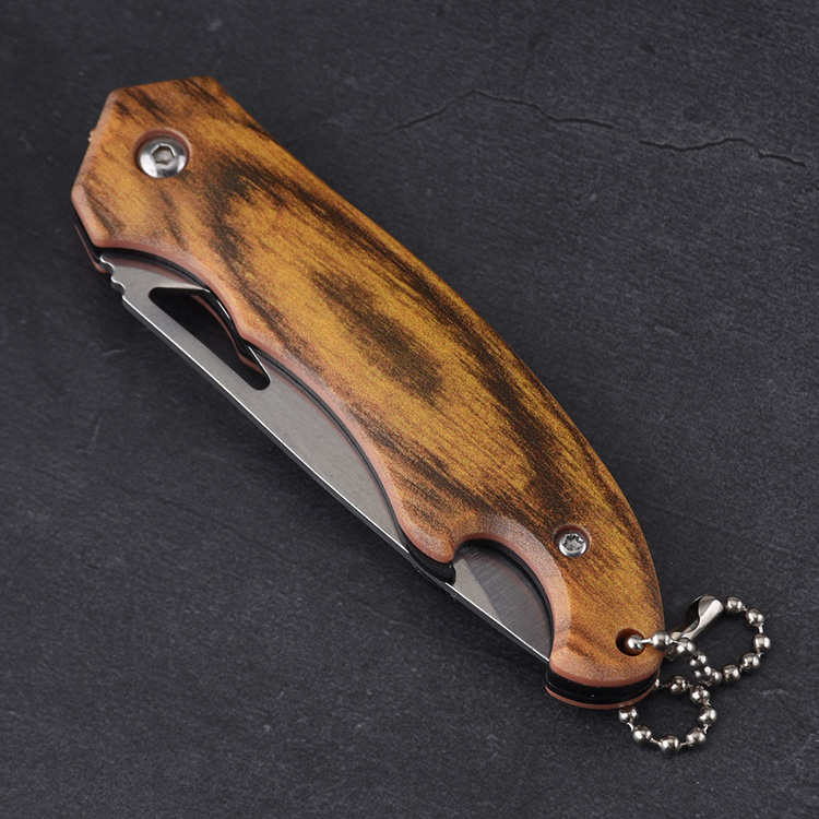 HU-2565 folding knife wholesale Alibaba RTS PP handle yellow s12