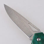 HU-2566 folding knife wholesale Alibaba RTS PP handle green s04