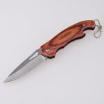 HU-2567 folding knife wholesale Alibaba RTS PP handle brown s02