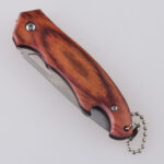 HU-2567 folding knife wholesale Alibaba RTS PP handle brown s09