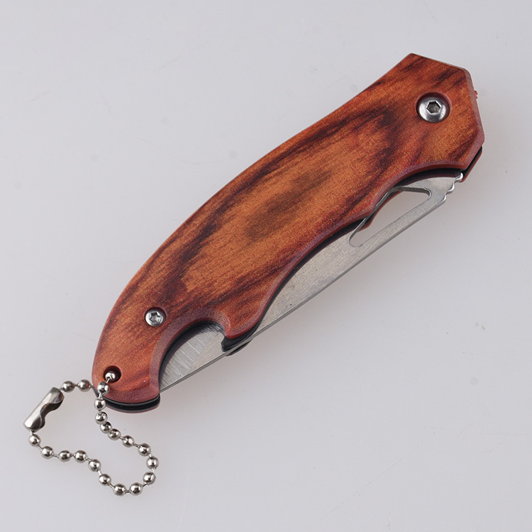 HU-2567 folding knife wholesale Alibaba RTS PP handle brown s10