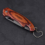 HU-2567 folding knife wholesale Alibaba RTS PP handle brown s11