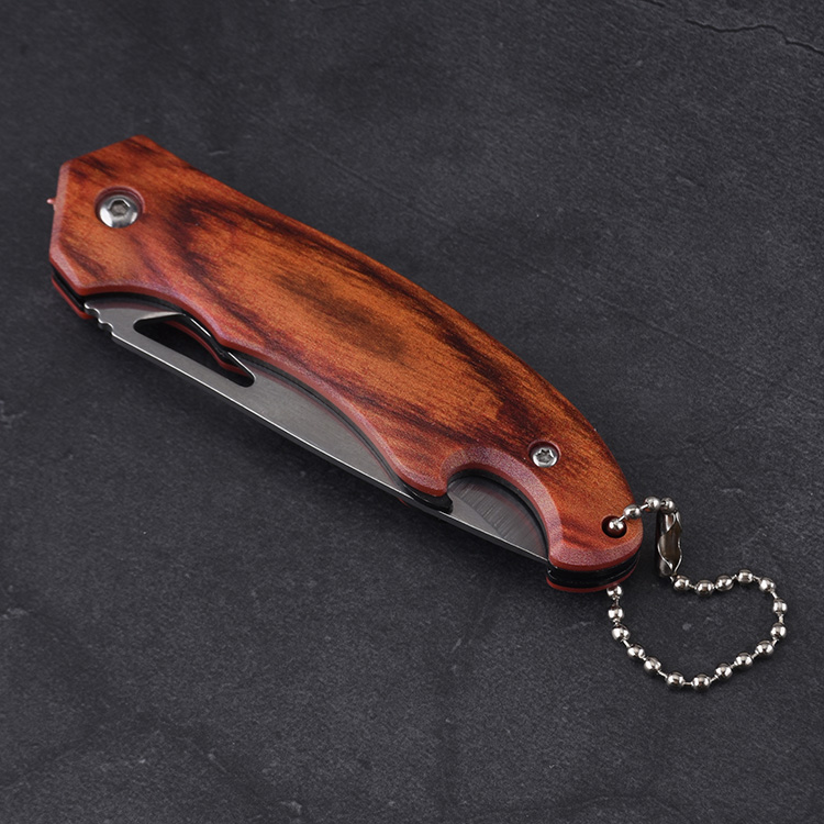 HU-2567 folding knife wholesale Alibaba RTS PP handle brown s11