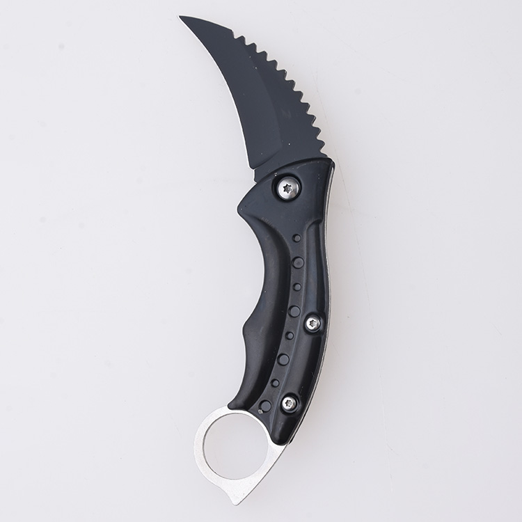 HU-2569 folding knife wholesale Alibaba RTS PP hawkbill s06