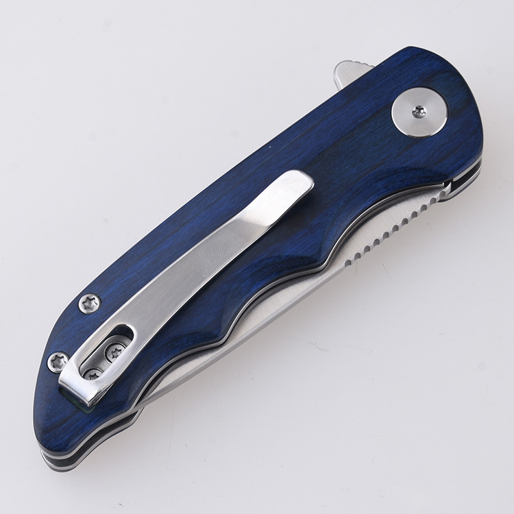 YC25A folding knife customized materials fair display s09