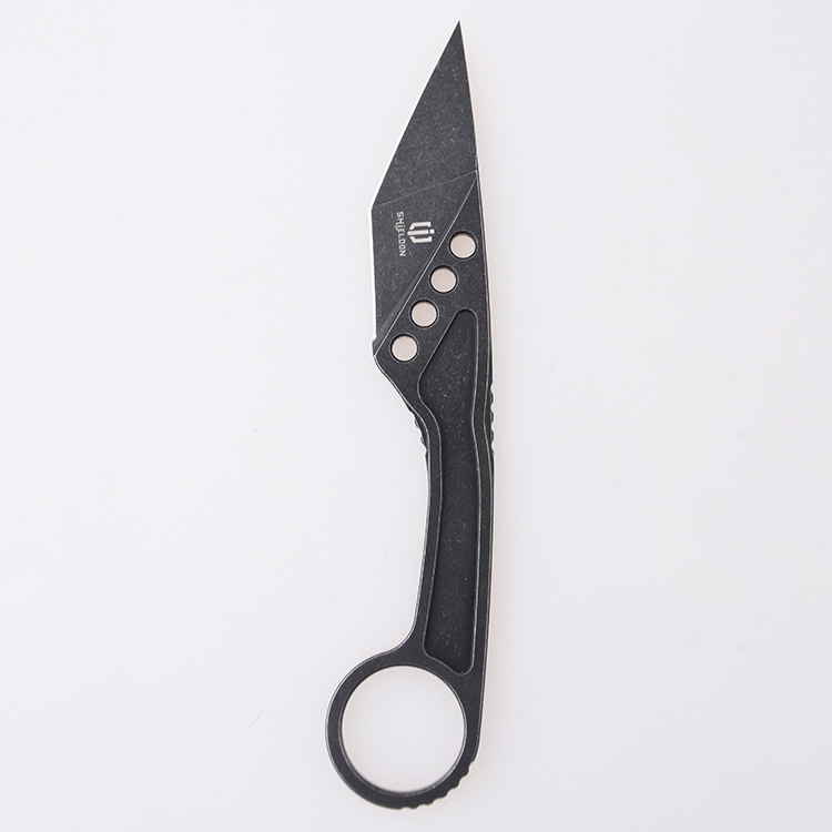 YD09B fixed blade neck knife self-defense 2024 s10